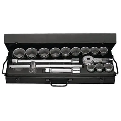 COFFRET 08 DOUILLES LONG 3/4"-6P A CHOC -KINGTONY P12013114