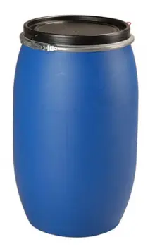 Réservoir fût plastique bleu 160 litres PEHD P22612188