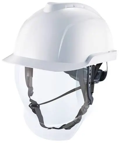 [P12010512] Casque électricien avec écran facial
