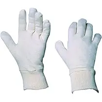 [P12010515] Sous gants mitaine en coton taille unique F00201