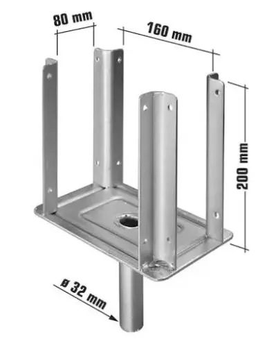 Fourche pour étais